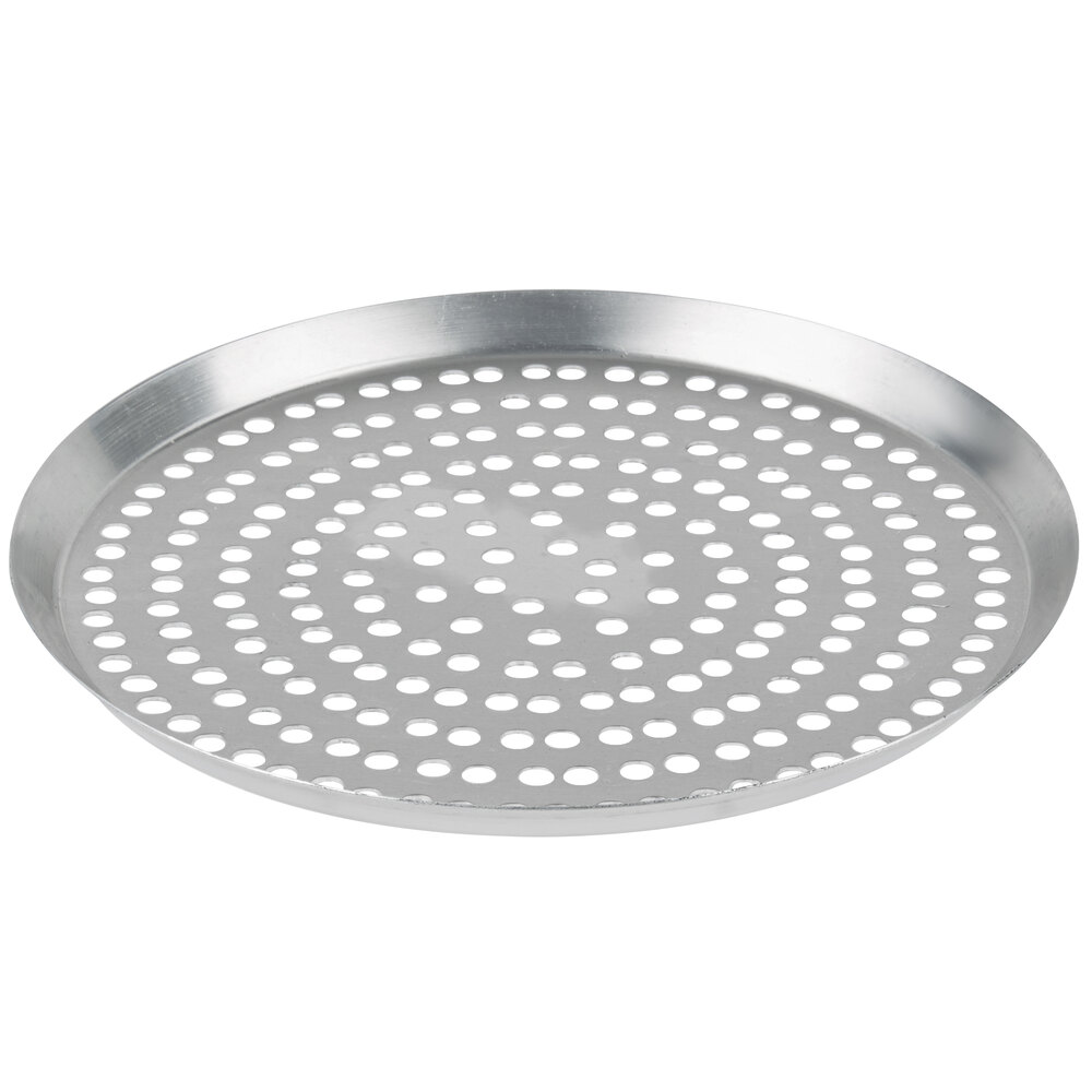 American Metalcraft CAR11SP 11" Super Perforated Heavy Weight Aluminum Cutter Pizza Pan