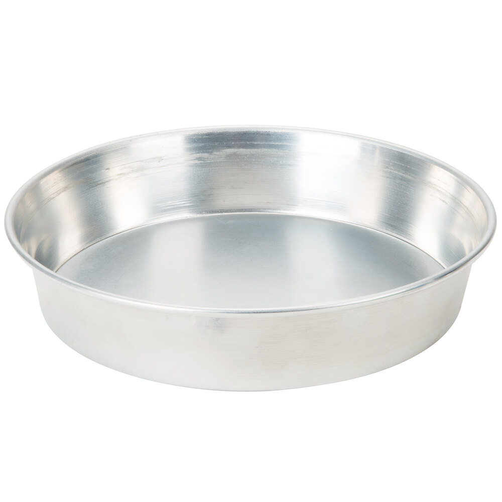 American Metalcraft A90082 8" x 2" Standard Weight Aluminum Tapered / Nesting Pizza Pan