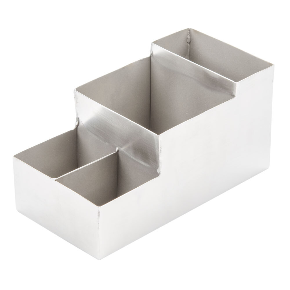 American Metalcraft BARS5 Stainless Steel Satin Finish Bar / Coffee Caddy