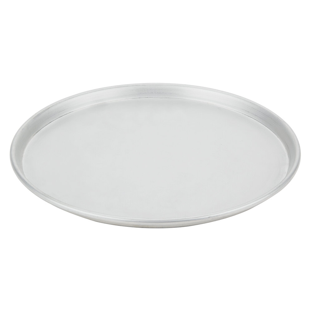 American Metalcraft T2006 6" x 1/2" Tin-Plated Steel Tapered / Nesting Deep Dish Pizza Pan