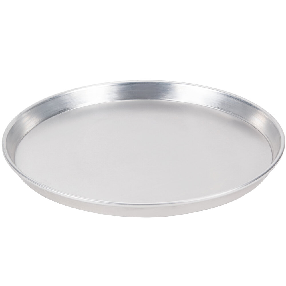 American Metalcraft HADEP16 16" x 1" Heavy Weight Aluminum Tapered / Nesting Deep Dish Pizza Pan