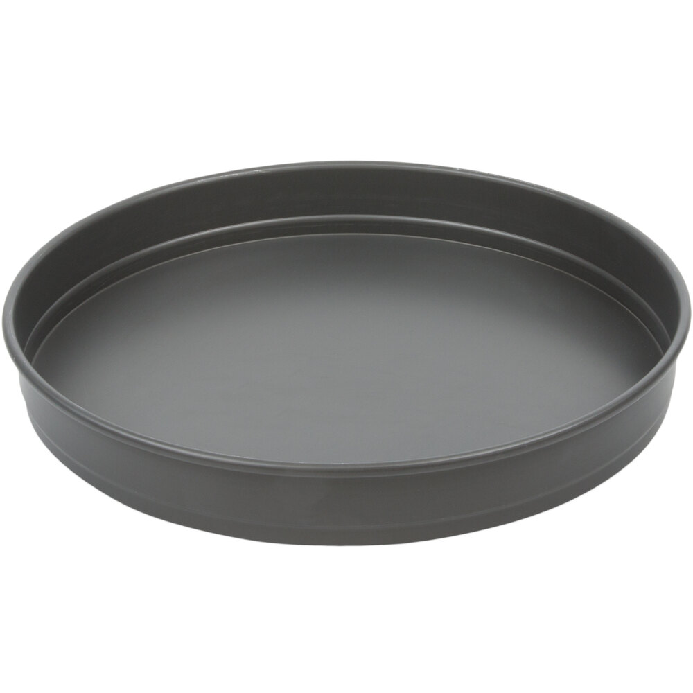 American Metalcraft HC5013 13" x 2" Hard Coat Anodized Aluminum Straight Sided Pizza / Cake Pan
