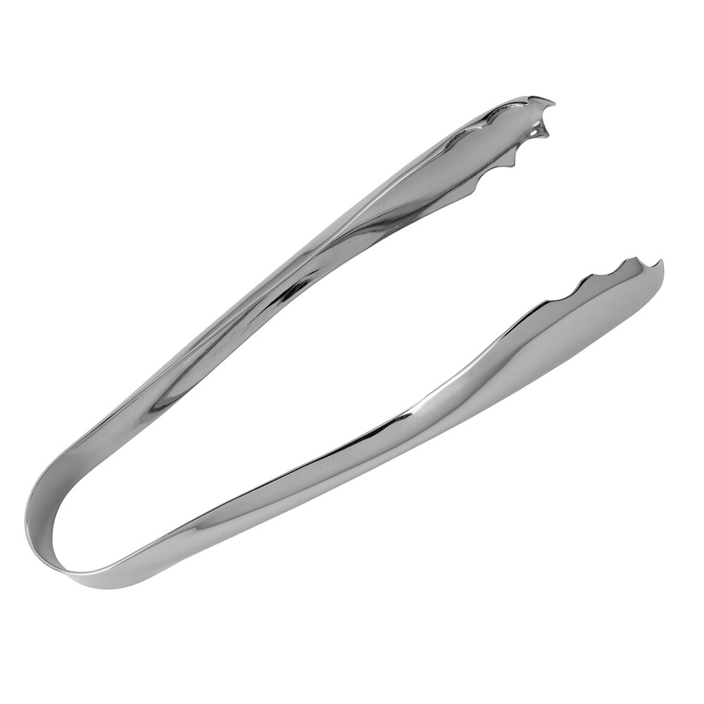 Walco Idol from Steelite International WLID7223 6" 18/10 Stainless Steel Ice Tongs - 12/Case