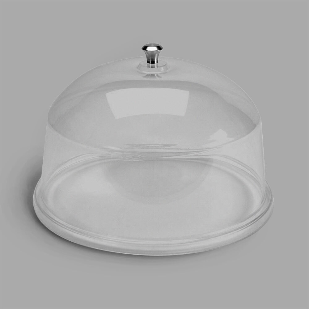 Delfin from Steelite International DFDRD15RF00 15" Clear Acrylic Sample / Pastry Dome Cover