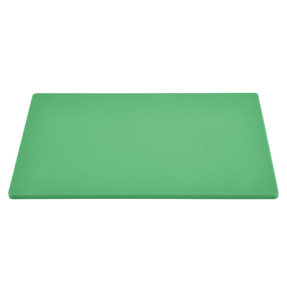 Vollrath 5200270 Color-Coded 20" x 15" x 1/2" Green Cutting Board