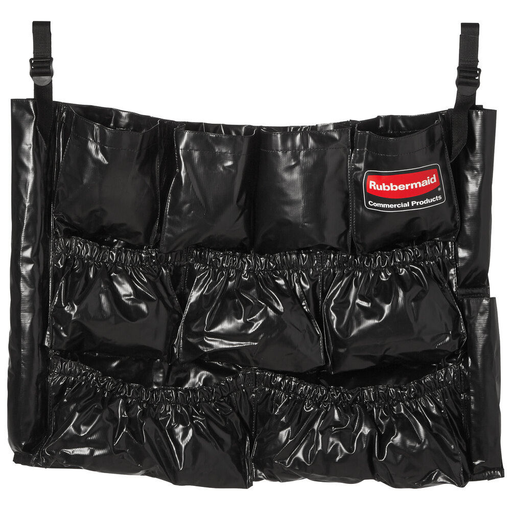 Rubbermaid® 1867533 BRUTE Black Executive Series Caddy Bag for 32 and 44 Gallon Trash Cans