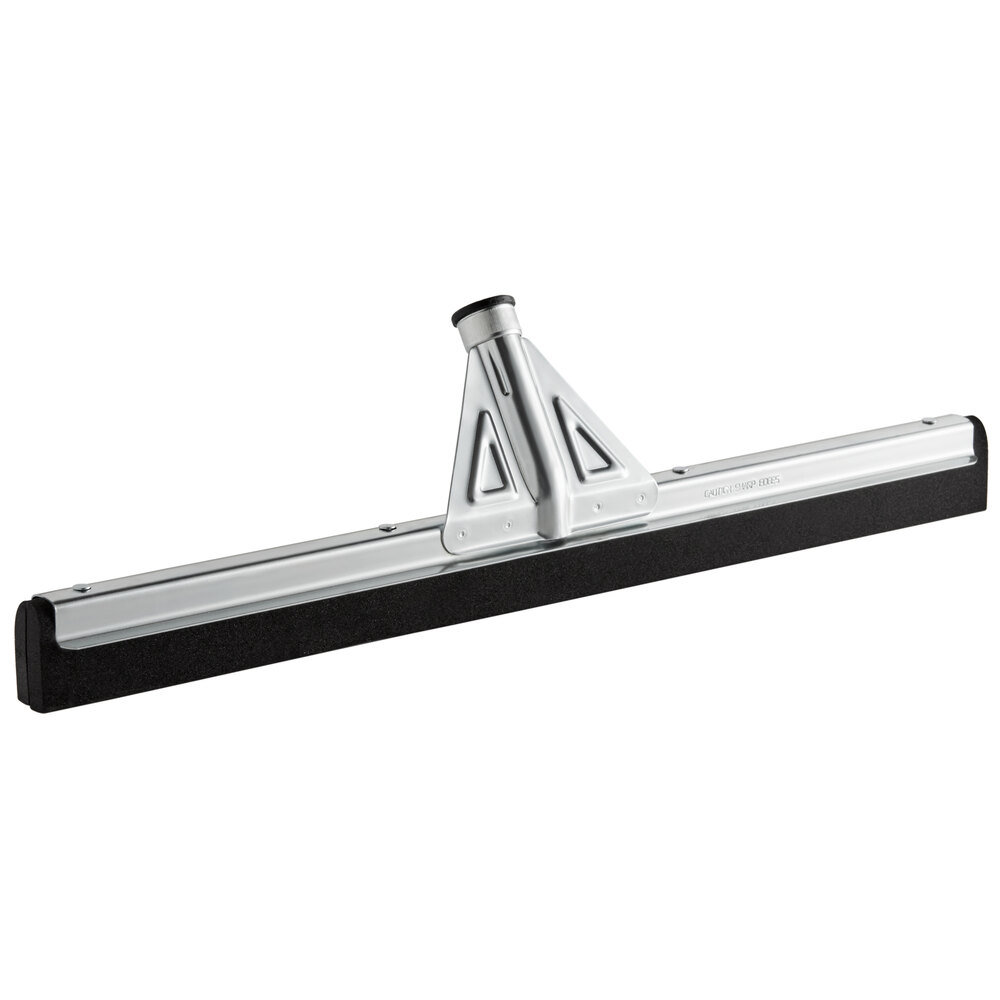 Carlisle 36682400 Flo-Pac 22" Double Foam Heavy-Duty Floor Squeegee with Metal Frame