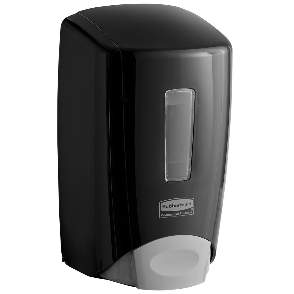 Rubbermaid® 3486590 Flex™ 500 mL Black Manual Soap Dispenser