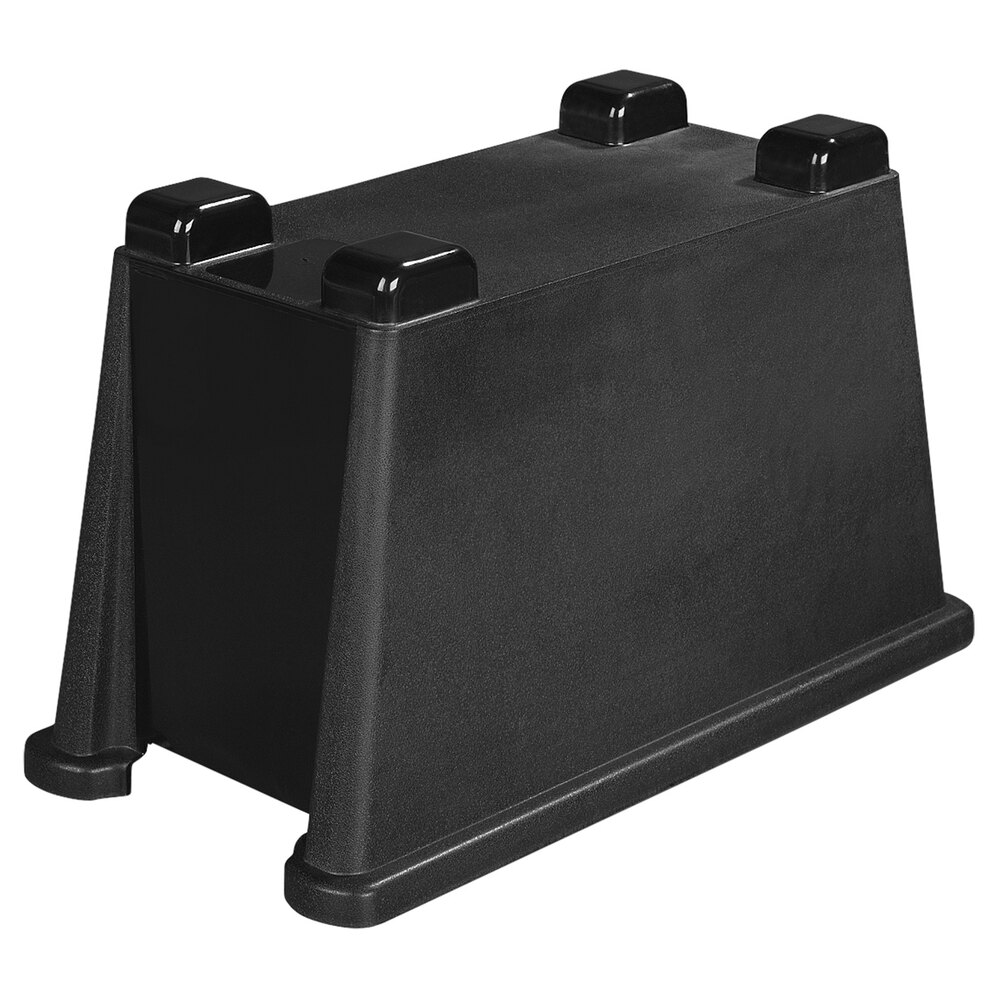 Carlisle 1086803 TrimLine Black Polypropylene Base for 3 Gallon Beverage Dispensers