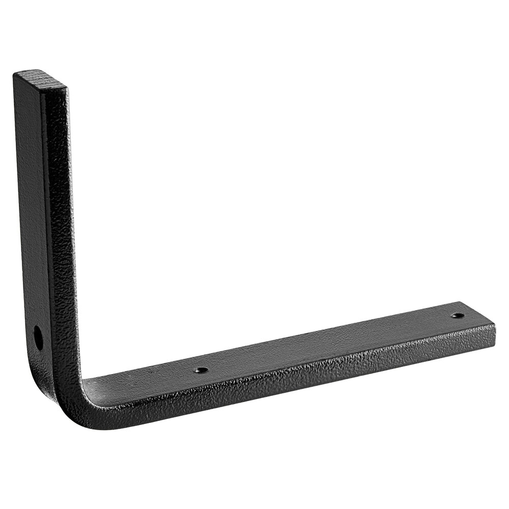 Carlisle 774303 Black Gloss Mounting Bracket for Maximizer 6' Portable Food / Salad Bar Tray Slide