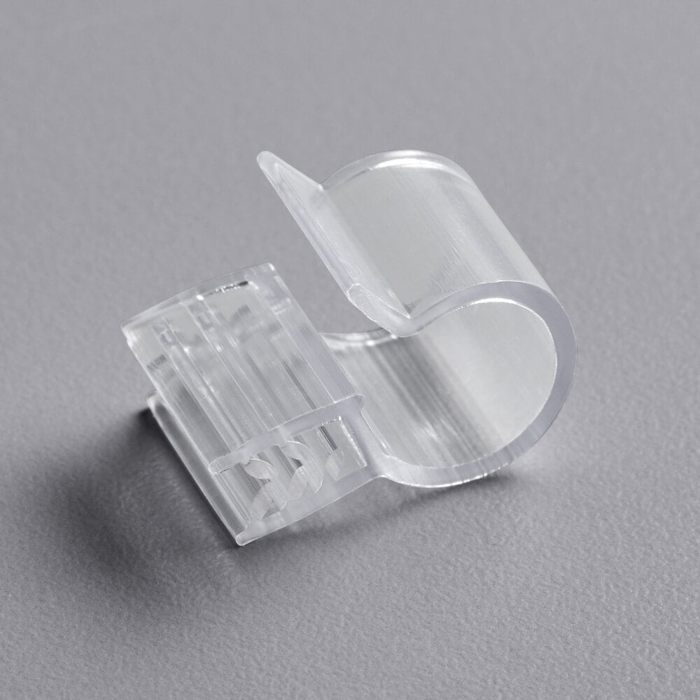 Choice Deli Tag Wire Basket Sign Holder Clip - 25/Pack