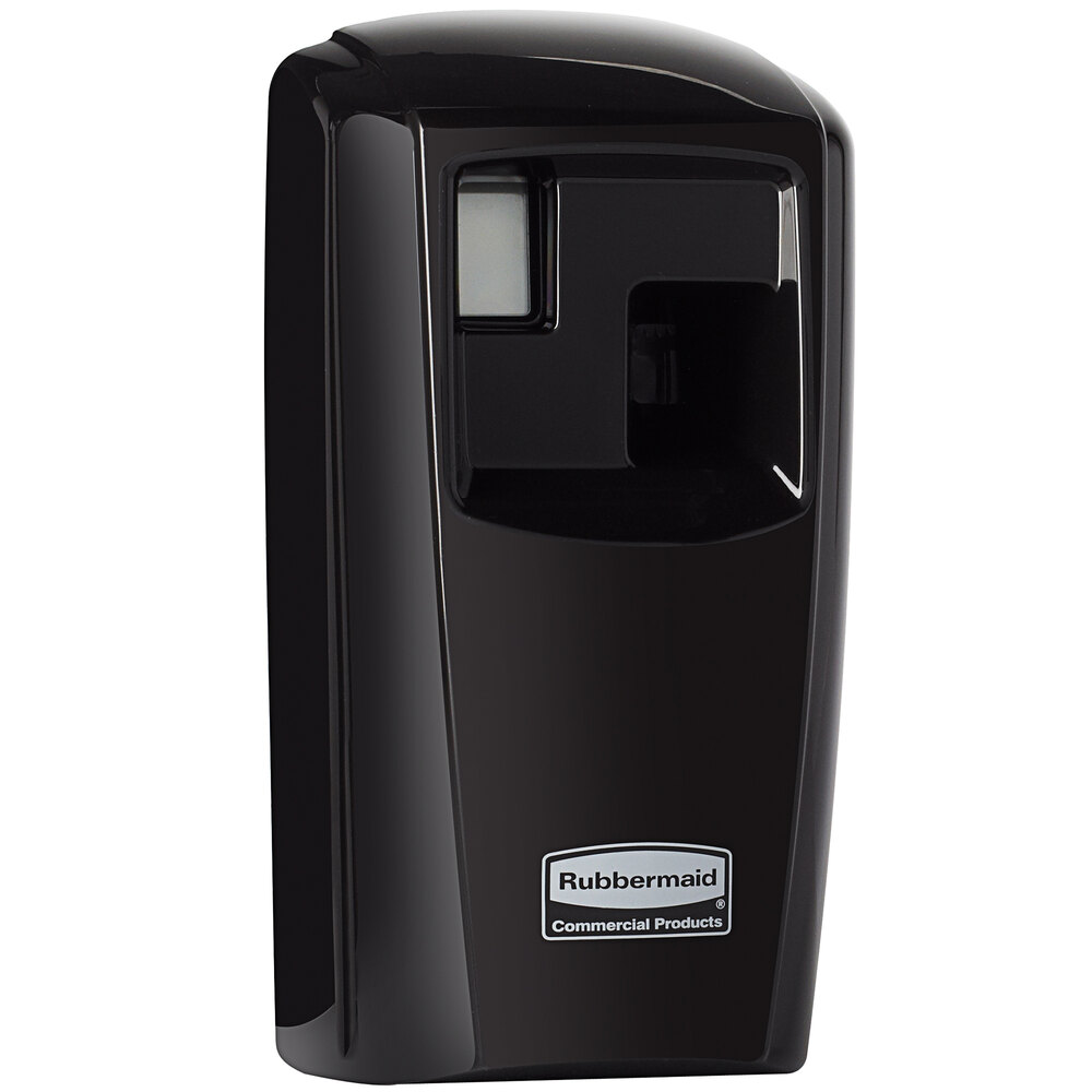 Rubbermaid® 1793531 Microburst 3000 LCD Black Metered Aerosol Air Freshener System