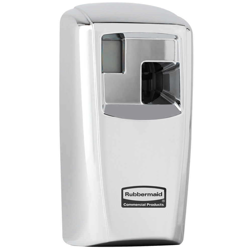 Rubbermaid® 1793533 Microburst 3000 LCD Chrome Metered Aerosol Air Freshener System