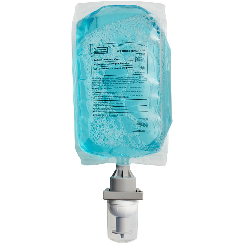 Rubbermaid® 3486571 Flex™ 1300 mL Enriched Foam Moisturizing Foam Soap Refill