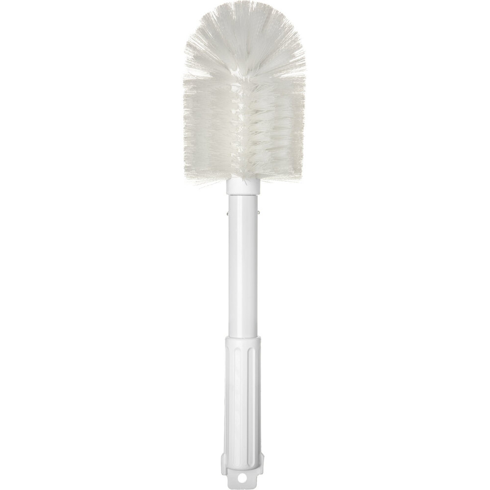 Carlisle 4000502 Sparta 16" White Multi-Purpose Cleaning Brush - 4" Bristle Diameter