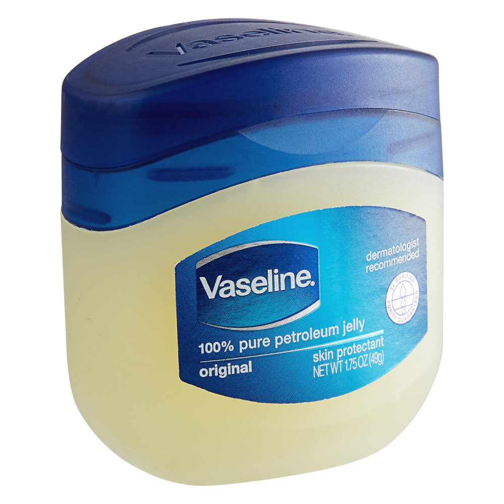 Vaseline 31100 1.75 oz. Petroleum Jelly Original Jar