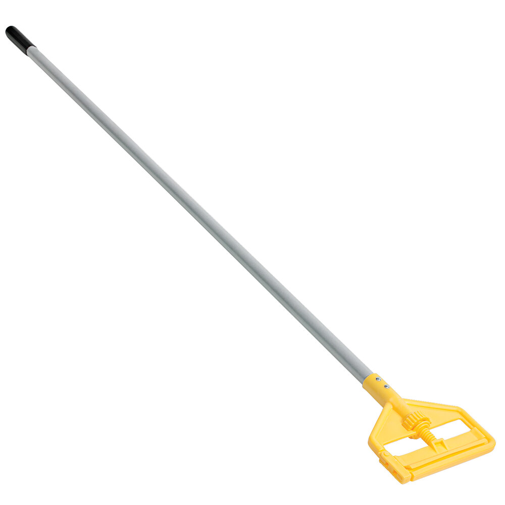 Rubbermaid® Invader FGH126000000 60" Aluminum Wet Mop Handle Side Gate Style