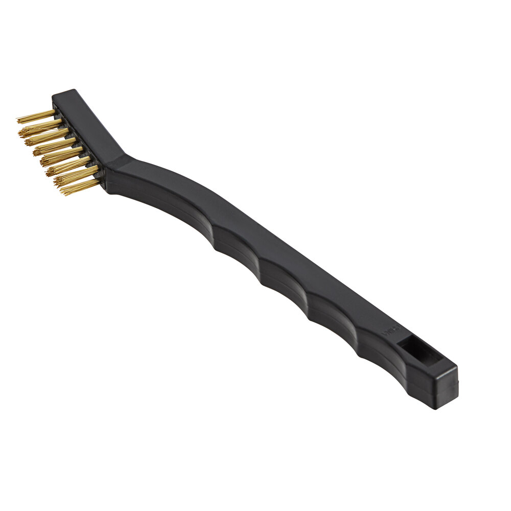 Carlisle 4127000 Flo Pac 7" Utility Brush with Brass Bristles