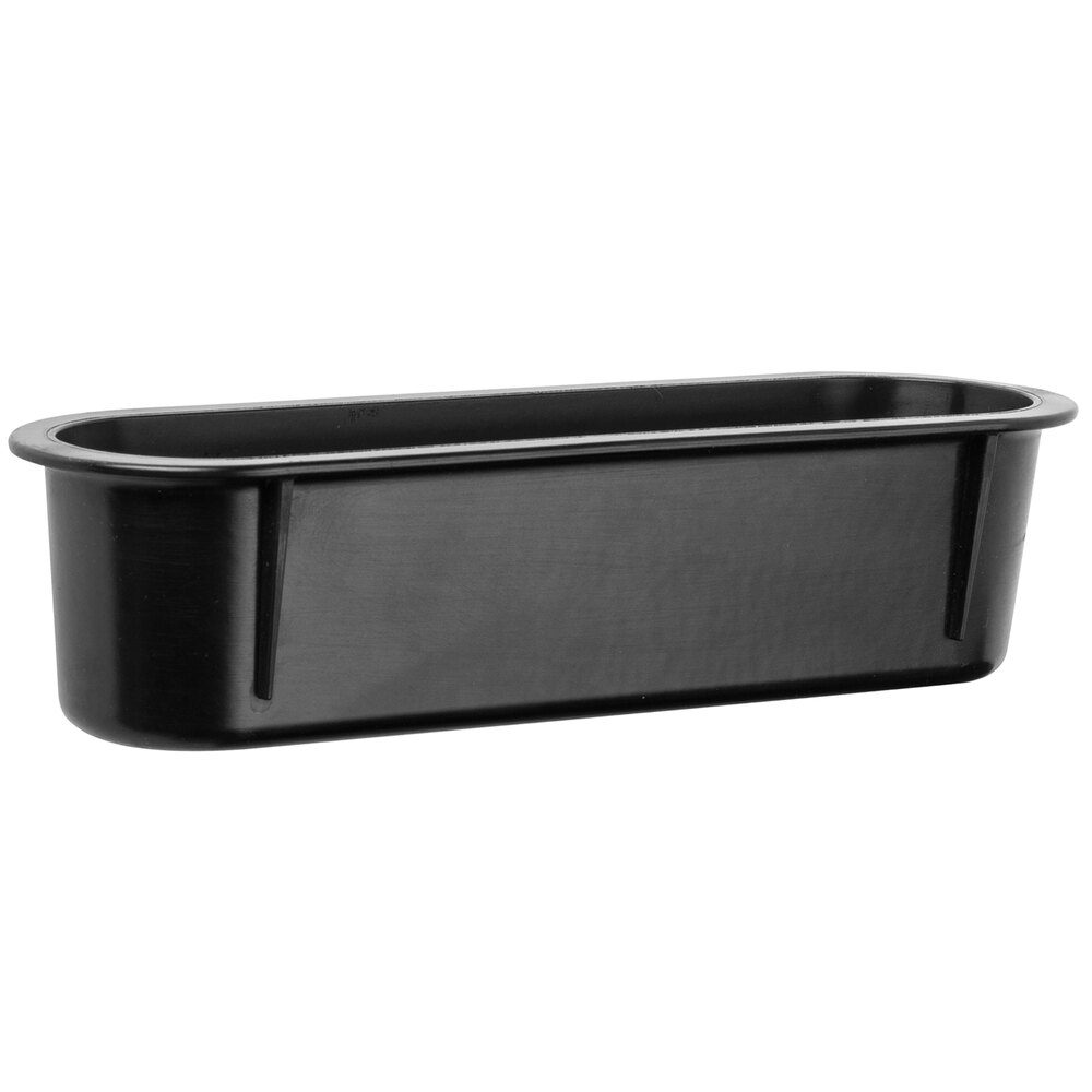Matfer Bourgeat 345079 Exoglass 8 1/4" x 2 3/16" x 2 3/16" Non-Stick Oval Cake Pan