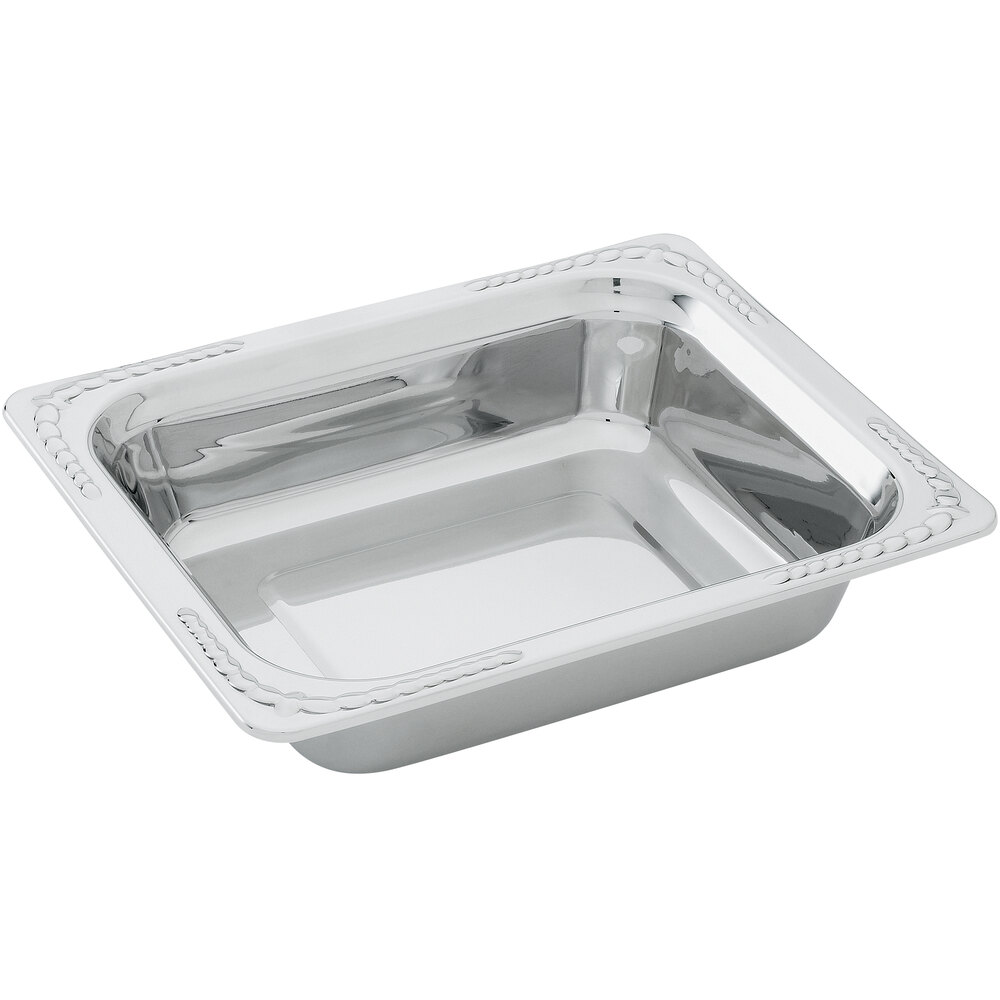 Vollrath 8231810 Miramar® 1/2 Size Decorative Food Pan - 1" Deep