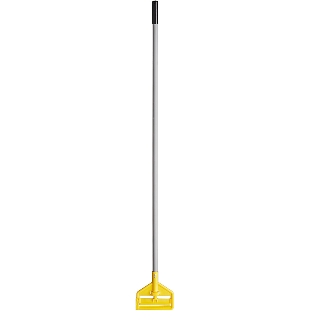 Rubbermaid® Invader FGH136000000 60" Vinyl Aluminum Wet Mop Handle Side Gate Style