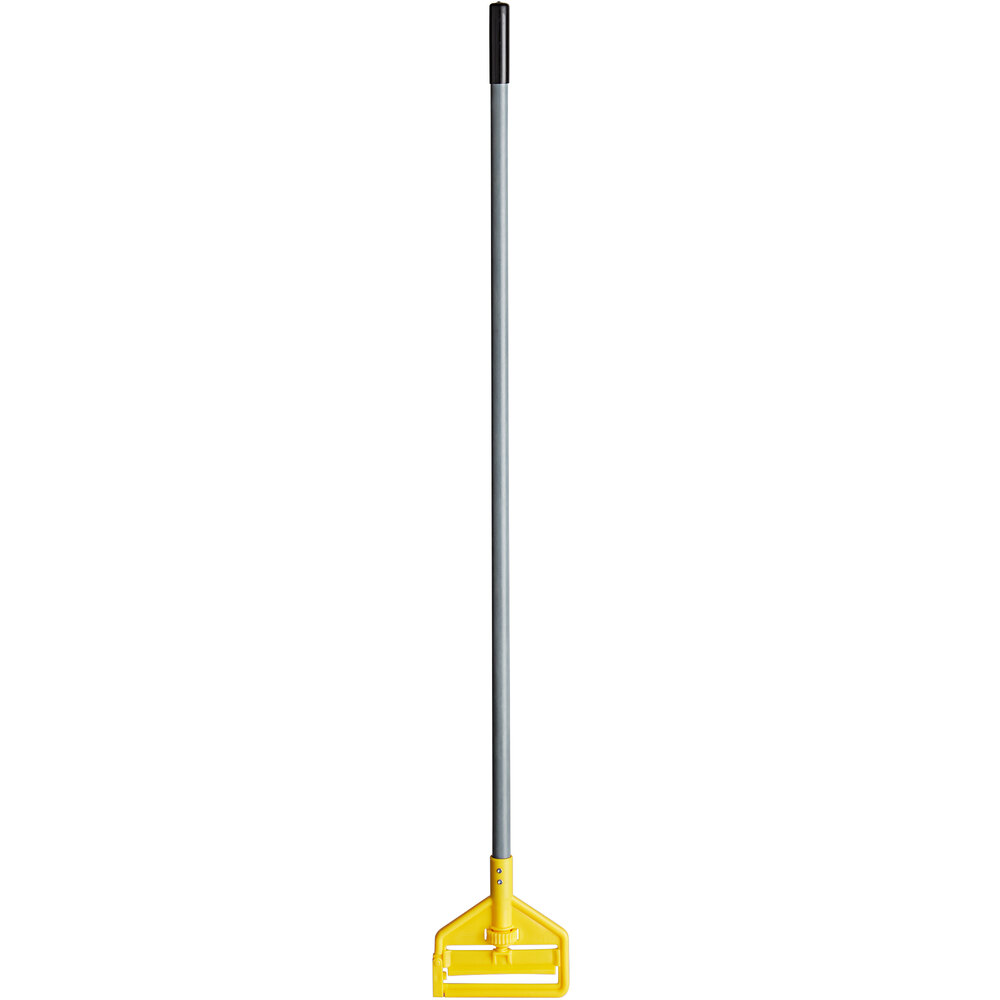 Rubbermaid® Invader FGH145000000 54" Metal Fiberglass Wet Mop Handle Side Gate Style