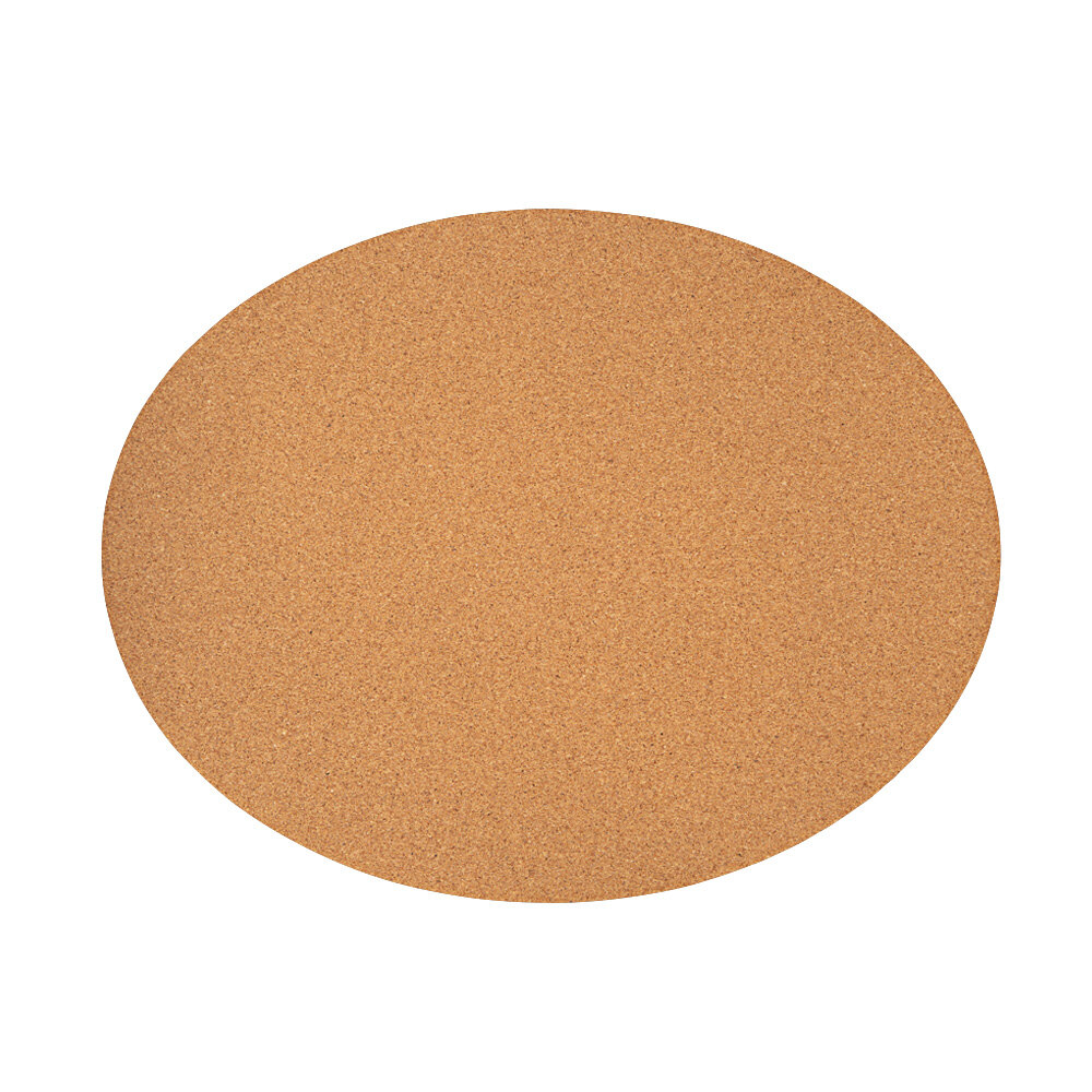 Vollrath 86360 16 1/4" x 21" Oval Cork Tray Liner