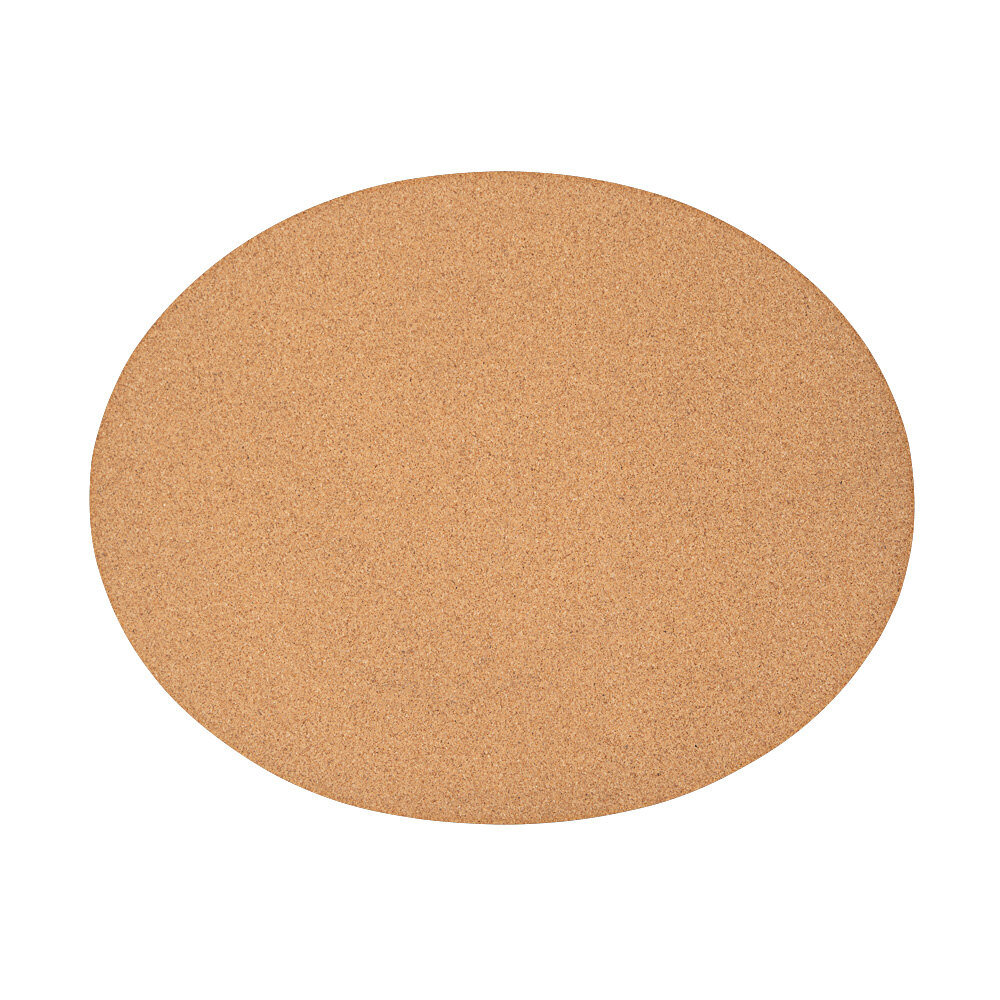 Vollrath 86361 19 1/8" x 23 5/8" Oval Cork Tray Liner
