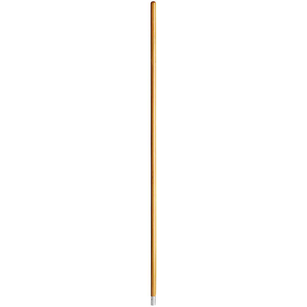 Carlisle Flo Pac 4034500 60" Wooden Mop Handle with Metal Threads