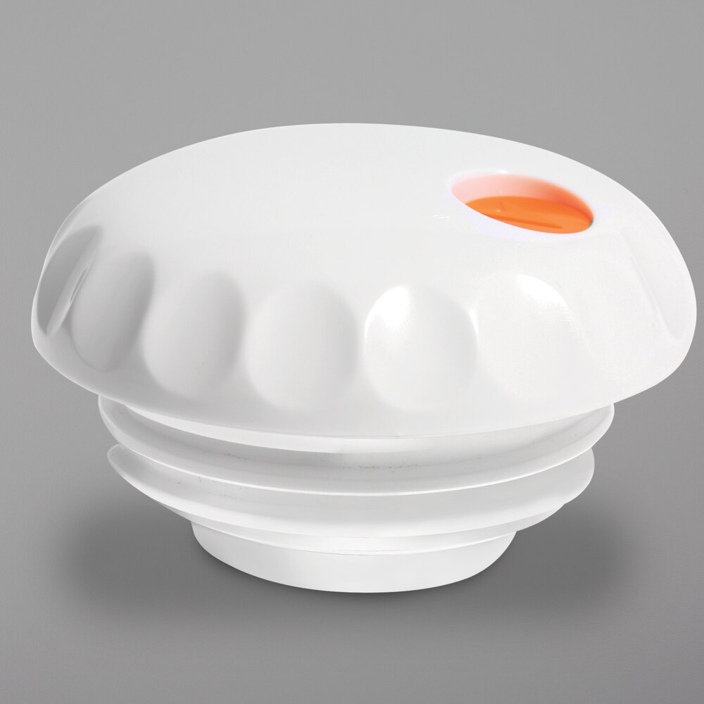 Vollrath 52163 White Lid for SwirlServe 20 oz. Hot-N-Cold Beverage Server