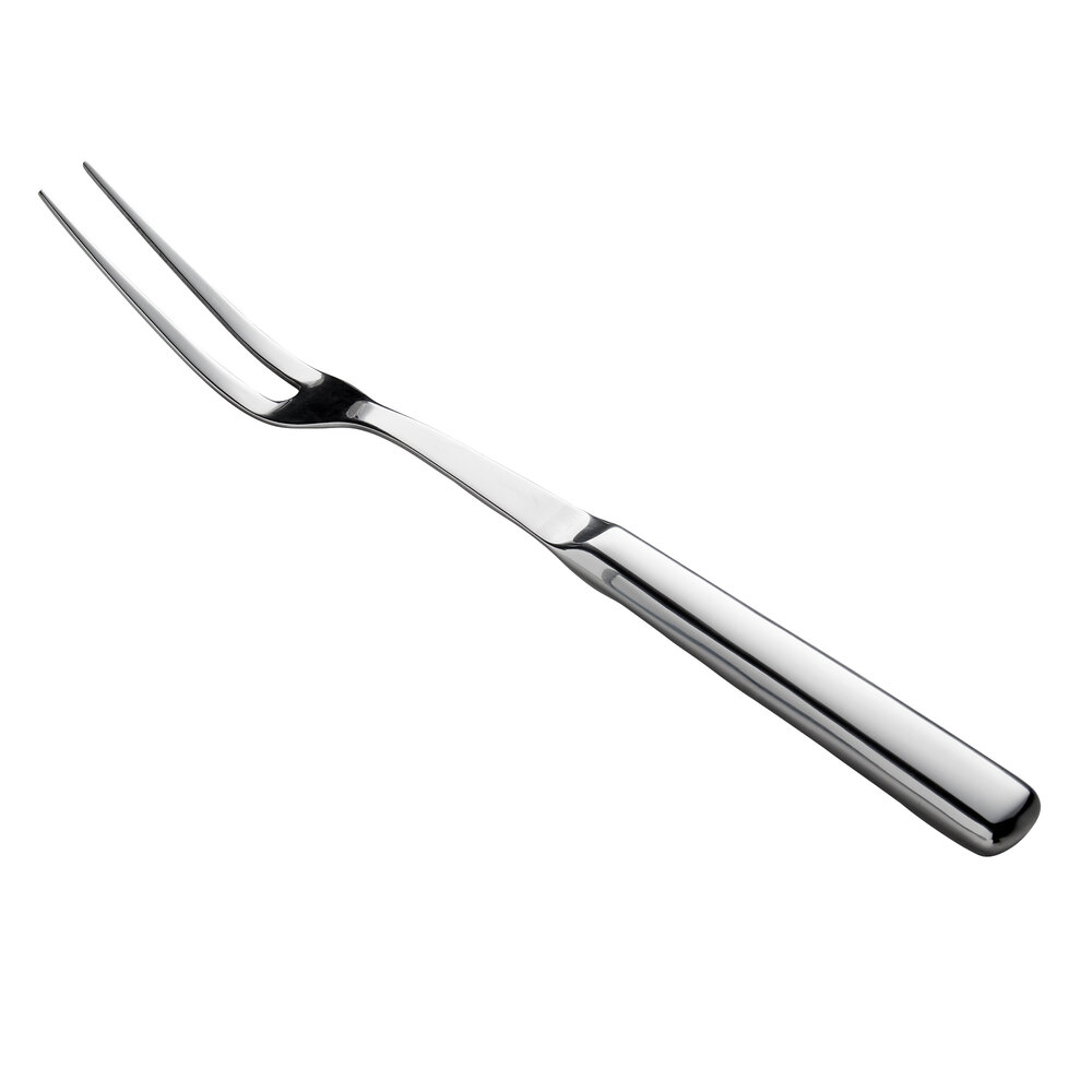 Vollrath 46955 11 3/16" Stainless Steel Hollow Handle Serving Fork