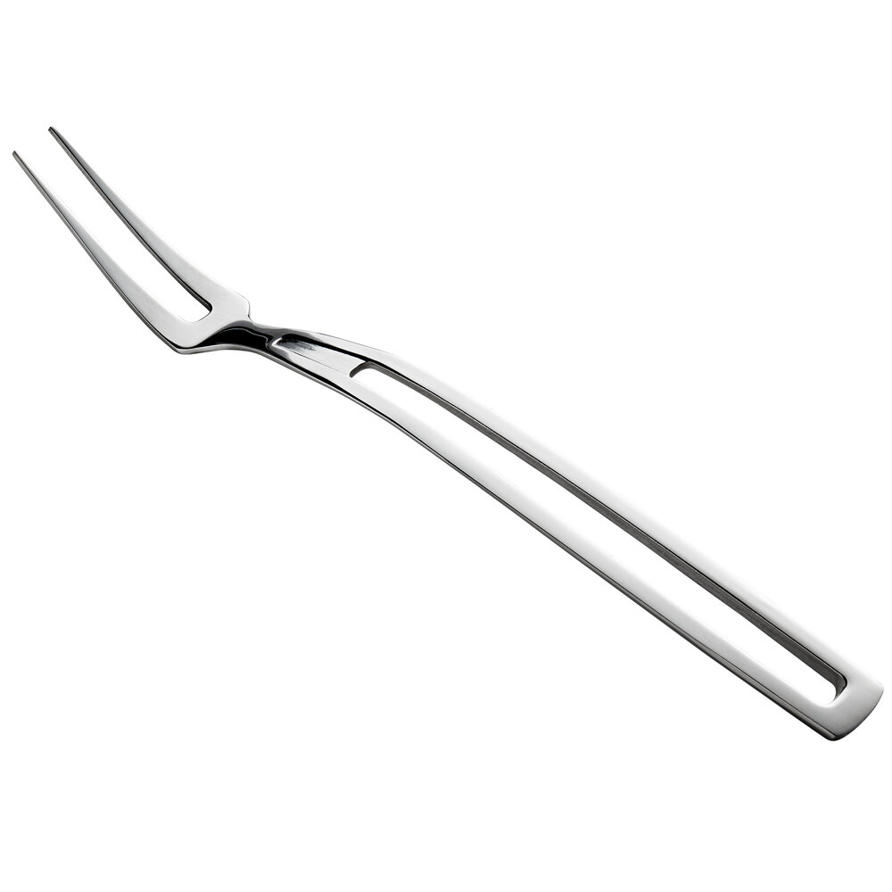 Vollrath 46741 Miramar® 11 1/2" Stainless Steel Open Handle Serving Fork