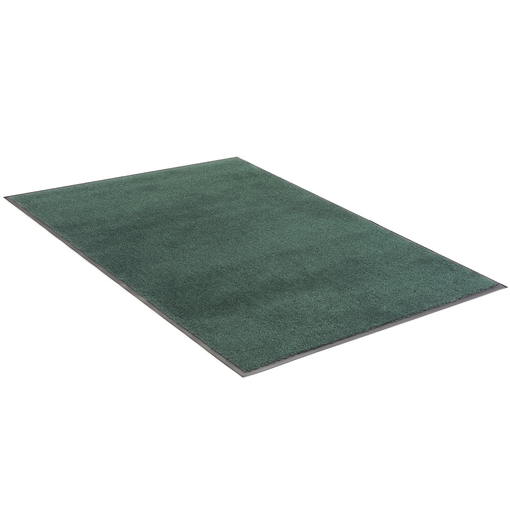 Lavex Plush 6' x 60' Green Olefin Indoor Entrance Mat Roll - 3/8" Thick