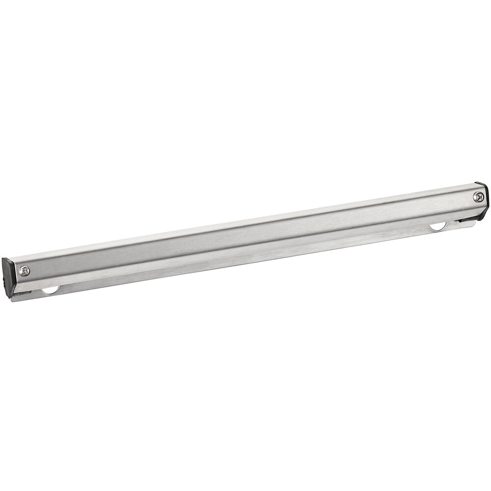 American Metalcraft TRSH12 12" x 1 1/8" Stainless Steel Wall Mounted Ticket Holder