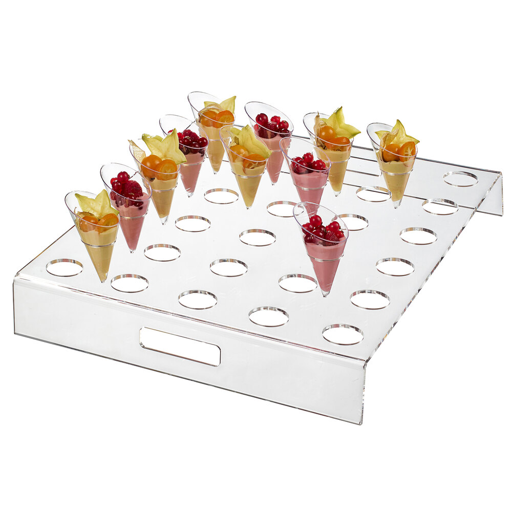 Solia SC00004 Square Buffet Display for 30 Small Cones