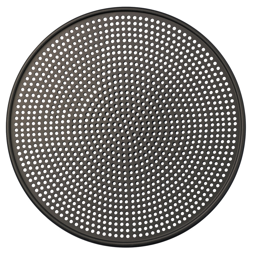 American Metalcraft HC28715 15" Hard Coat Anodized Aluminum Mega Pizza Screen