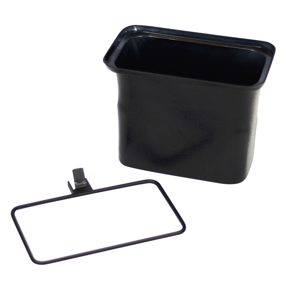 Cal-Mil 22160-B Black Trash Can Bracket