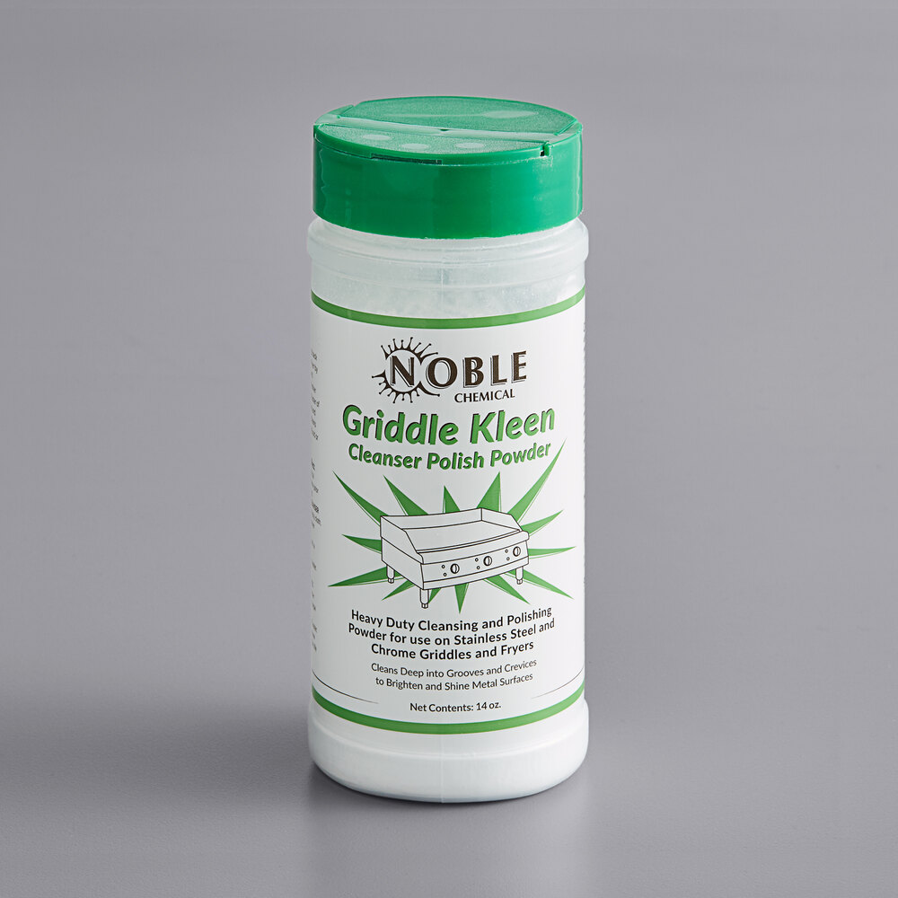 Noble Griddle Kleen 14 oz. Ready-to-Use Cleanser Polish Powder