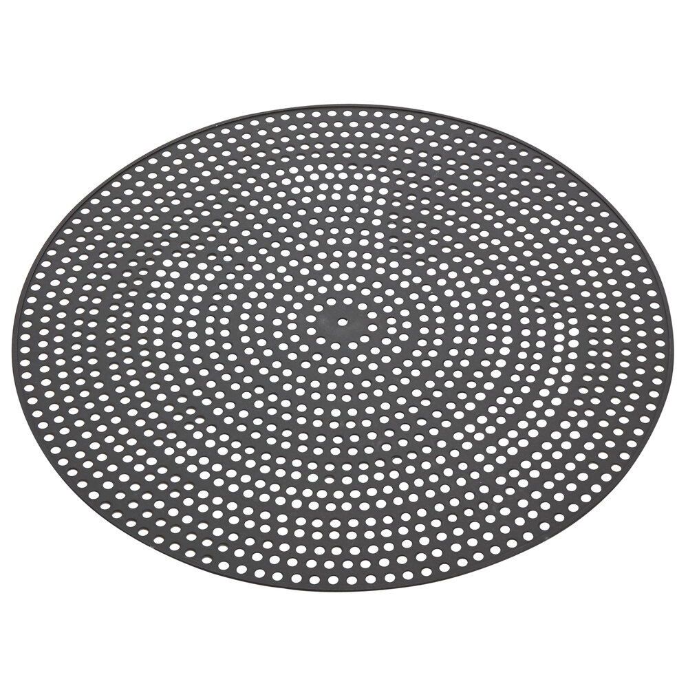 American Metalcraft HCAD16 16" Mega Perforated Pizza Disk - Hard Coat Anodized Aluminum
