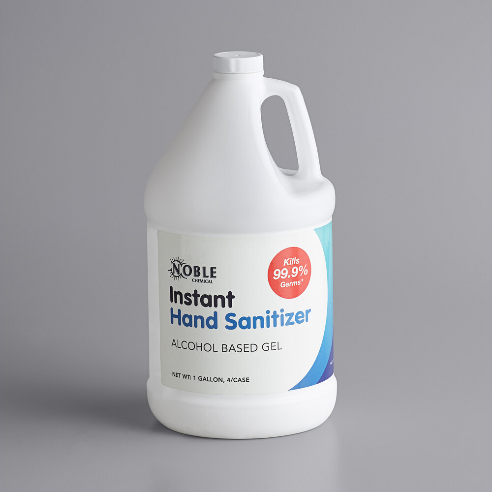 Noble 1 Gallon Ready-to-Use Alcohol Based Gel Instant Hand Sanitizer