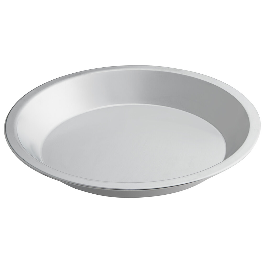 Choice 9" x 1 1/4" 21 Gauge Aluminum Pie Pan