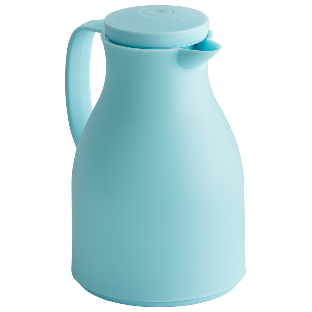 Acopa Pastels 34 oz. Blue Thermal Carafe / Server