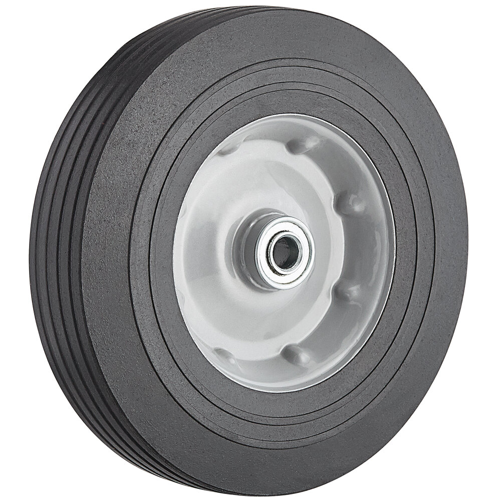 Lavex 10" x 2 1/2" Metal Hub Wheel for Tilt Trucks