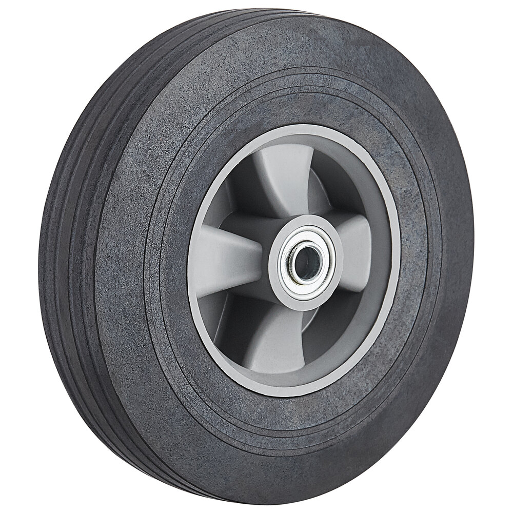 Lavex 10" x 2 1/2" Plastic Hub Wheel for Tilt Trucks