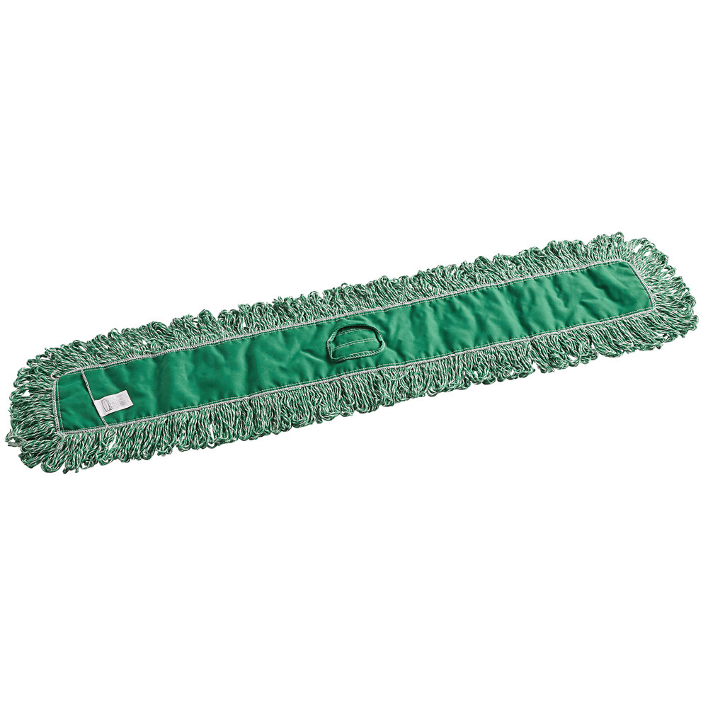 Rubbermaid® FGJ85700GR00 48" Green Microfiber Loop Dust Mop
