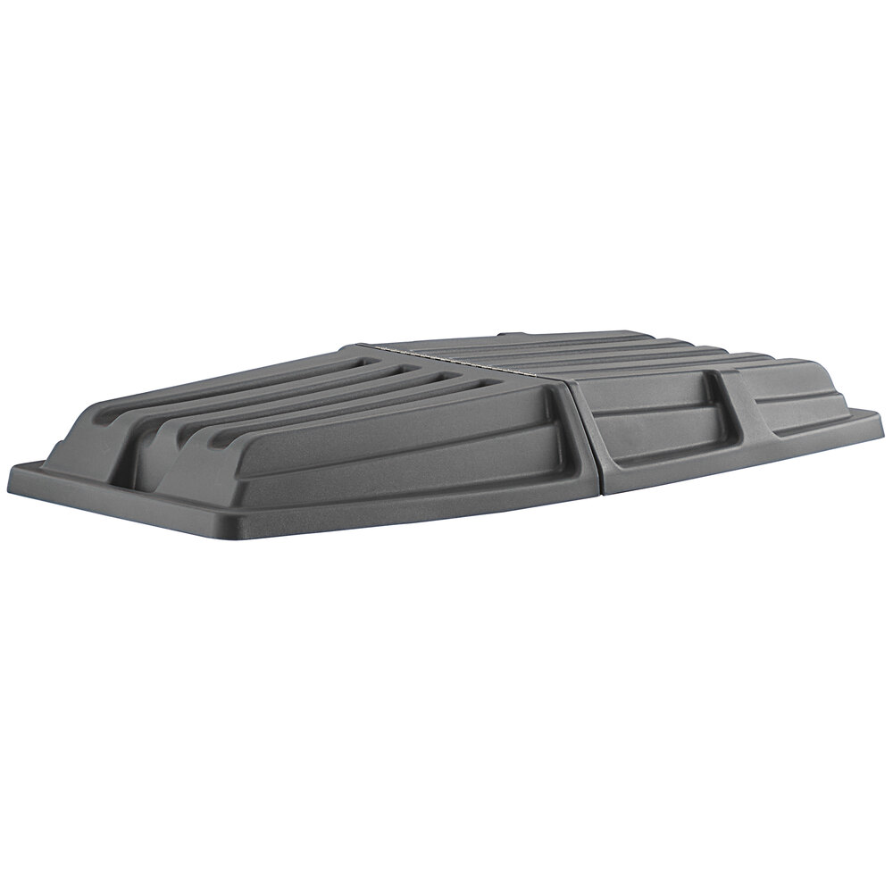 Lavex 0.5 Cubic Yard Gray Tilt Truck Lid