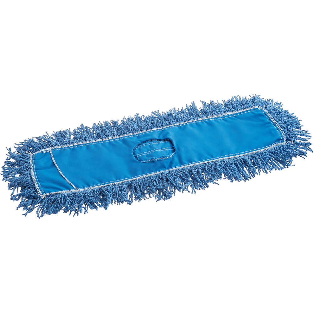 Rubbermaid® FGJ35300BL00 24" Blue Twisted-Loop Synthetic Dust Mop