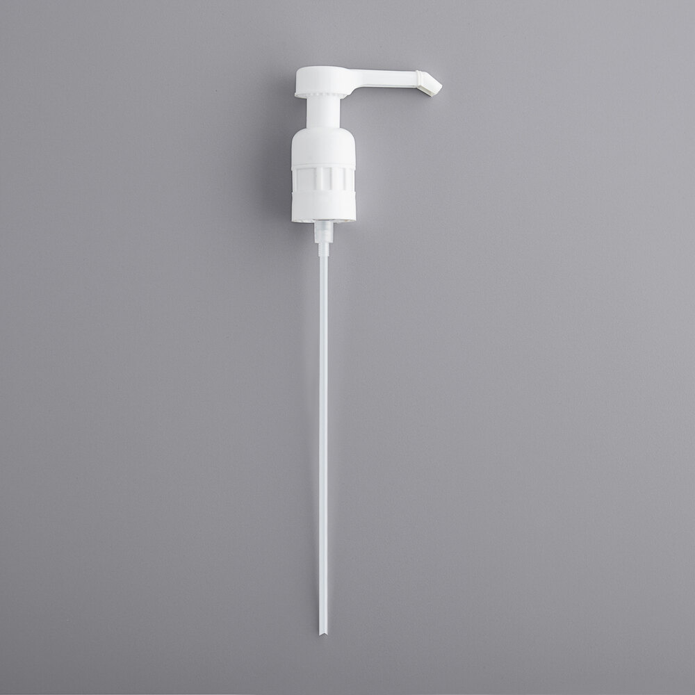 Noble 11 1/4" Plastic Foaming Soap / Sanitizer Pump