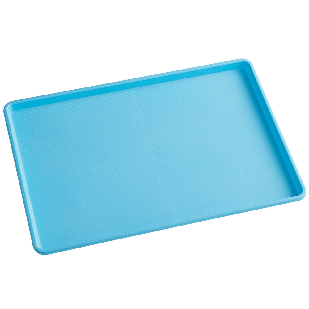 Choice 18" x 26" Blue Bakery Display / Market Tray - 6/Case