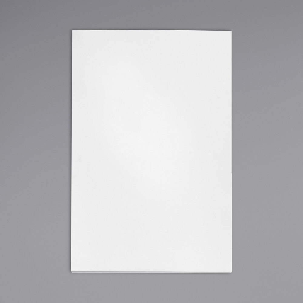 Universal UNV35624 4" x 6" Unruled White Scratch Pad 100 Sheets - 120/Case